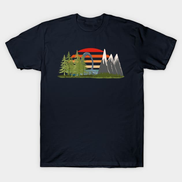 Classic Woods T-Shirt by ZPM Stargate